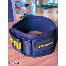 GINGPAI Gym belt Black